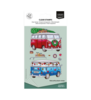 Vaessen Creative &bull; Clear Stamps Basic Christmas Hippie Bus zij p/18st