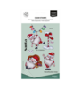 Vaessen Creative &bull; Clear Stamps Basic Christmas Santa mailbox p/11st