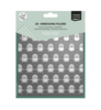 Vaessen Creative &bull; Embossingfolder by Carla Creates Christmas Penguin 20x20cm p/st