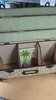 Houten ATC koffer voor kaartjes