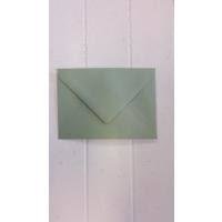 Envelop zachtgroen 8x11.3cm p/10st klein 