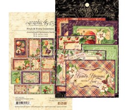 Ephemera &amp; Journaling Cards Fruit &amp; Flora p/set