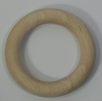 Houten ring beuken blank 70x12mm p/5st