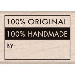 Stempel 100% origina 3.8x3.8cm p/st hout