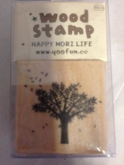 Stempel Boom p/st hout