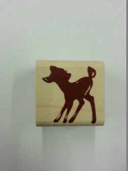 Stempel Hertje p/st hout
