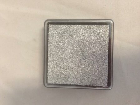 Inkt zilver 3.5x3.5cm p/st