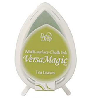 Inktkussen Tea Leaves p/st Dew Drop Chalk Ink