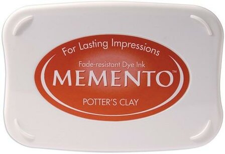 Inktkussen Potter&#039;s Clay  8x5.5 cm p/st 