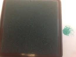 Inktpad groen 5x5cm p/st waterbasis 