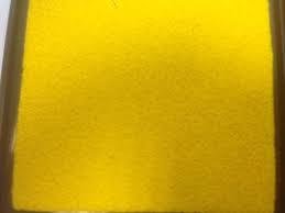 Inktpad geel 5x5cm p/st waterbasis 