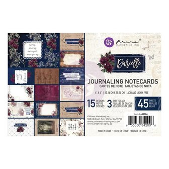 Cards 10x15cm Darcelle p/45vel journaling cards