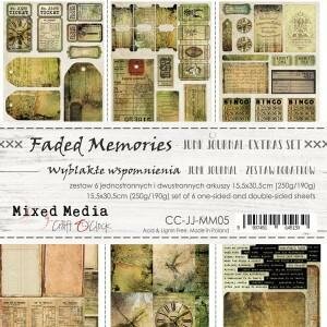 Junk Journal Faded Memories 15x30.5 p/6vel