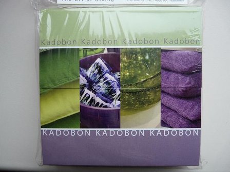 Kadobonnen INTERIEUR p/12st paars/groen