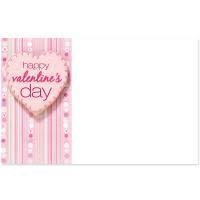 Kadolabels Valentine&#039;s day rose 5.7x8.9cm p/5st
