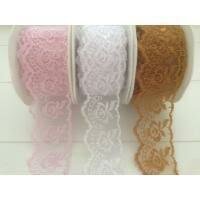 Lint bruin 38mm p/mtr Charming lace