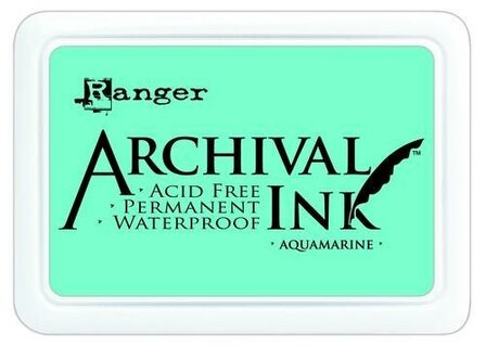 Archival ink pad aquamarine p/st