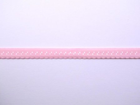 Lint roze 17mm p/mtr Biasband 