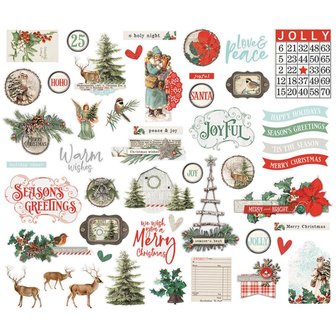 Bits&amp;Pieces country christmas p/49st