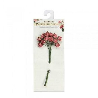 Bloemen roze helena 15mm p/12st
