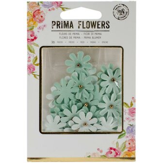 Bloemen mini shirley p/set mintgroen