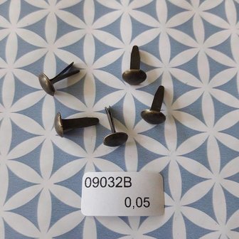 Brons splitpen (diameter 0.7 mm) 1cm p/st brons