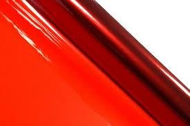 Cellofaan folie rood 70cm p/5mtr 