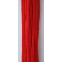 Chenille draad 0.6x30cm p/20st rood