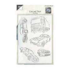 Clear stamp Auto&#039;s en vrachtwagen A5 p/st