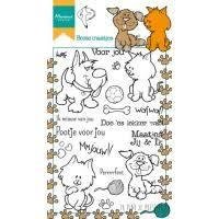 Clear stamp Beste maatjes p/st