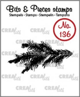 Clear stamp dennentak 45x24mm p/st  Bits&amp;Pieces