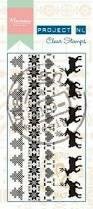 Clear stamp Border Nordic p/st
