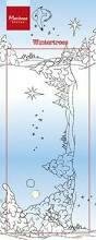 Clear stamp Border Winter trees 7.5x18.5cm p/st