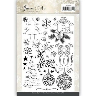 Clear stamp Christmas Classics p/st