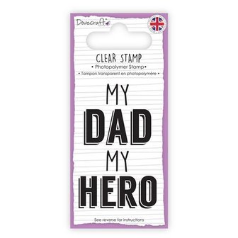 Clear stamp DAD p/st