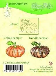 Clear stamp pompoen p/st doodle