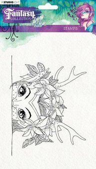 Clear stamp nr.375 Fairy Fantasy A5 p/st spieken 