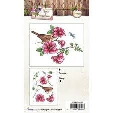 Clear stamp nr.166 Home &amp; Happiness A6 p/st 