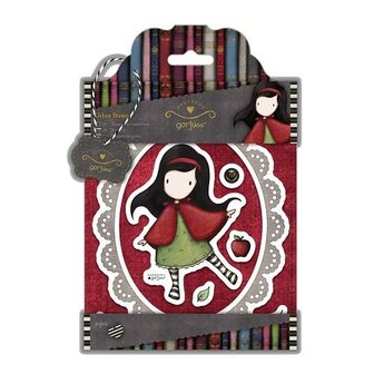 Rubber stamp little red p/st