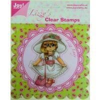 Clear stamp Lizzy Lady p/st