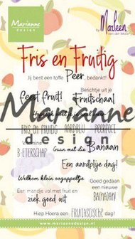 Clear stamp Marleens Fris &amp; Fruitig A6 p/st