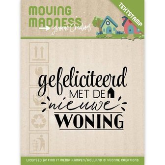 Clear stamp Moving Madness p/st