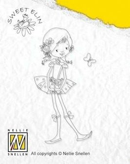 Clear stamp Sweet Elin Butterfly p/st