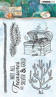 Clear stamp nr.367 Ocean View A6 p/st schatkist 