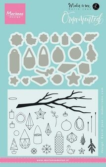 Clear stamp Ornamented p/st