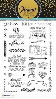 Clear stamp nr.03 Planner Journal A5 p/st