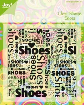 Clear stamp shoes background p/st