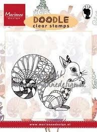 Clear stamp Squirrel p/st