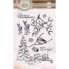 Clear stamp nr.120 winter Season A6 p/st 