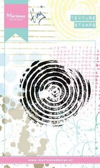 Clear stamp Texture Circles p/st